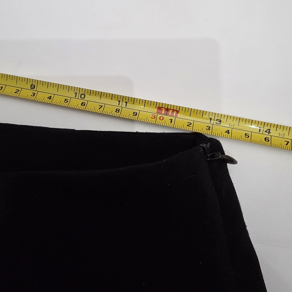 White House Black Market Fluid Wide Leg High Rise Shorts Size 2 Black Pants - Picture 8 of 11